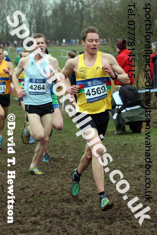 Senior mens Inter Counties Cross Country, Prestwold Hall, Loughborough. Photo: David T. Hewitson/Sports for All Pics